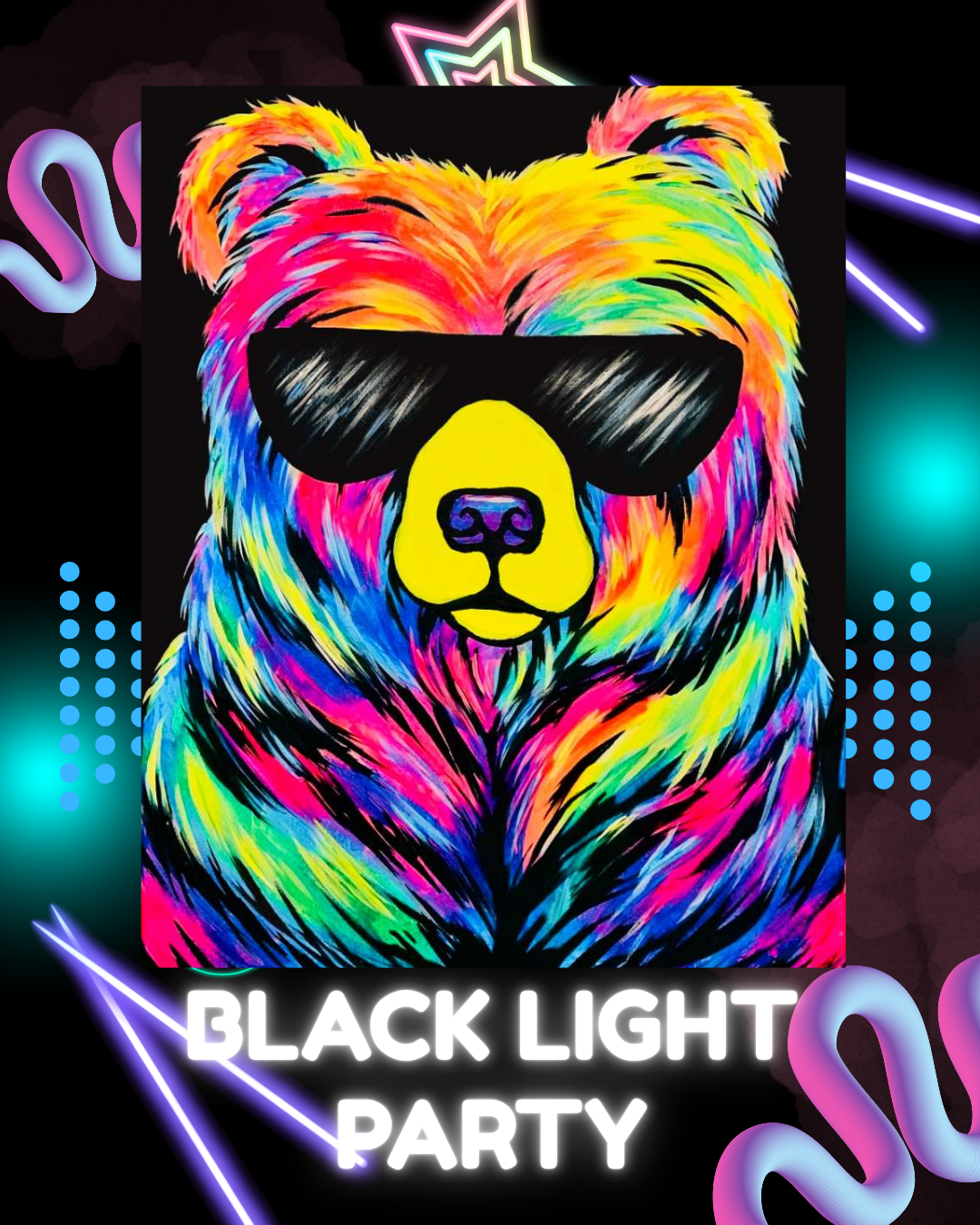 Black Light Bear